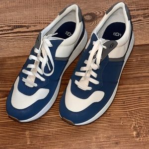 NEW Mens UGG Blue & White Sneakers